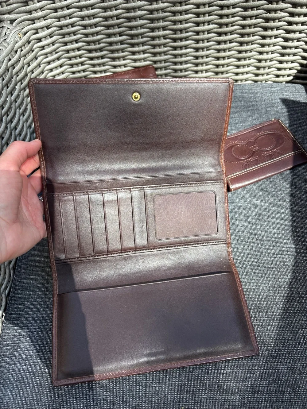 Coach leather set